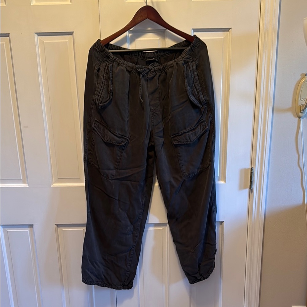 Desigual Dark Gray Cargo Pants